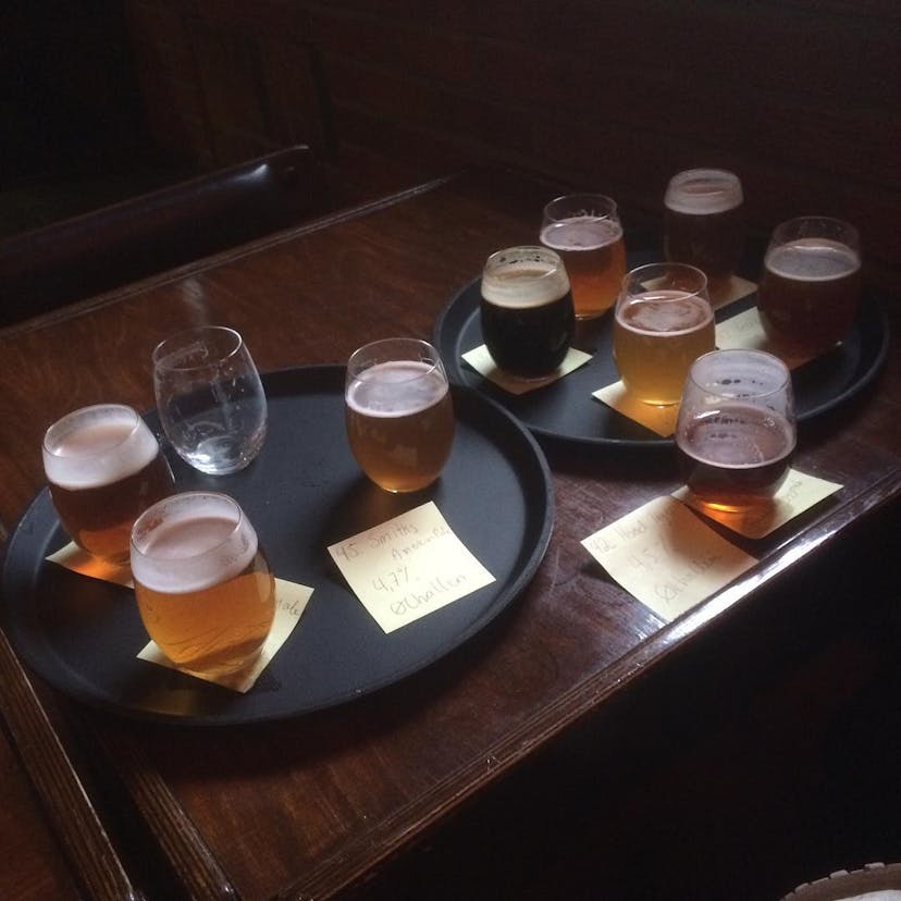 Ølsmaking på Mack bryggeri med @martemorland #🍺 #🍻