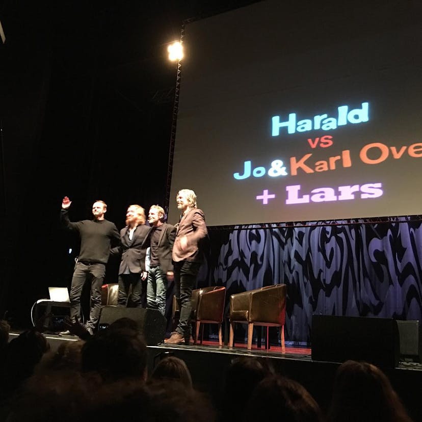 Harald vs Jo & Karl Ove + Lars #HaraldvsJo&KarlOve